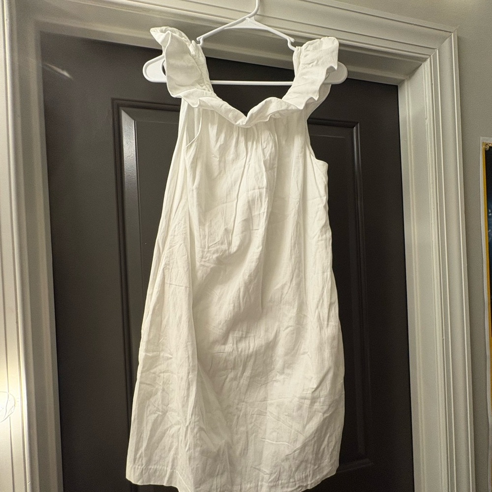 White Trina Turk dress.